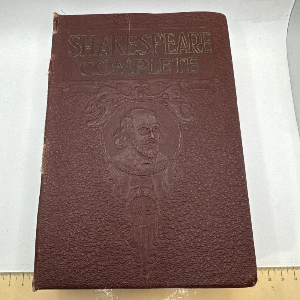1930 The Complete Works, History, Life &‎ Notes of William Shakespeare Vintage